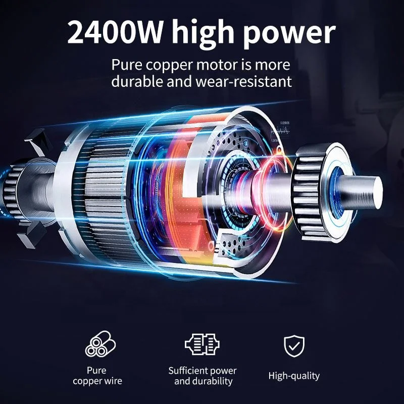 Wholesale Stainless Steel Electric Food Blender 2400W Electric Meat Grinder Mincer