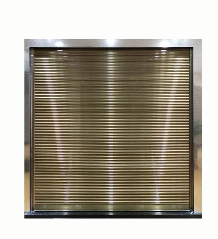 
Security Waterproof Windproof Vertical Hurricane Impact Fire Rated Roller Shutters 