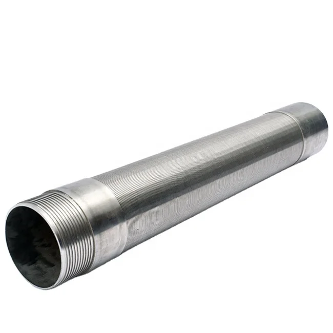 50 100 micron 304 316L stainless steel wedge screen mesh johnson stainless steel screen