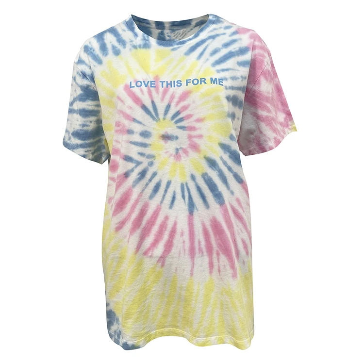 
women summer ss21 colourful letter artful T-shirt 