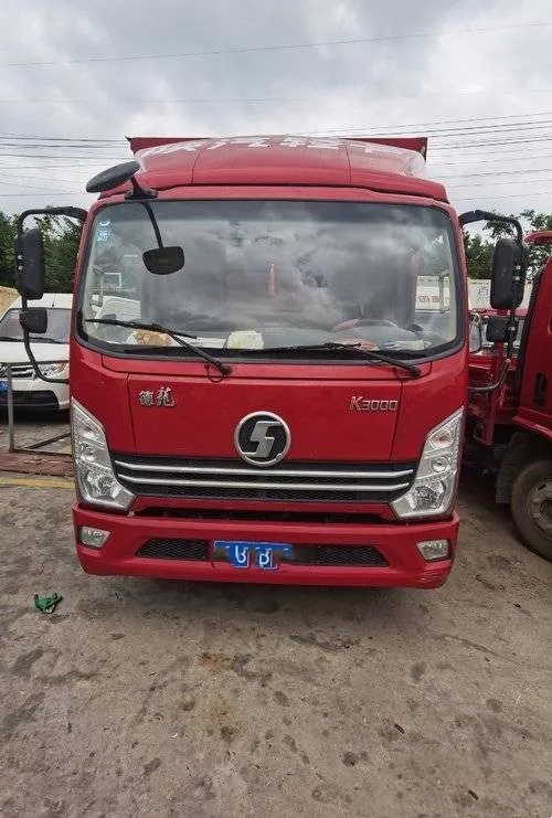 Second Hand Shacman K3000 Mini Cargo Truck Electric Box Truck Small 4x2 Used Cargo Van Truck