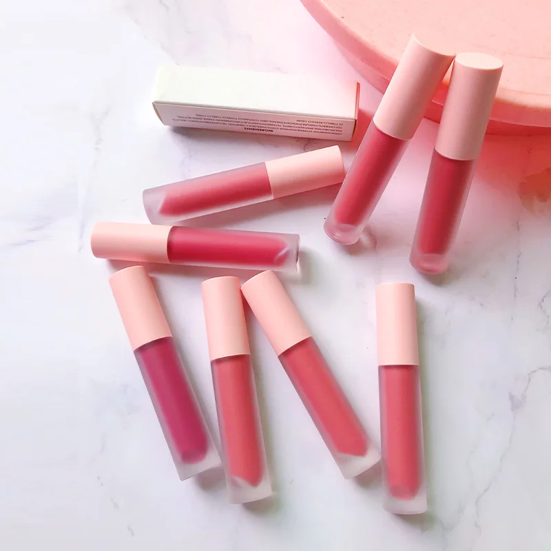 Liquid Lipstick Bulk Water Proof Cosmetics Vegan Special Longstay Logo Customize Brand Matte Private Label Red Lipsticks