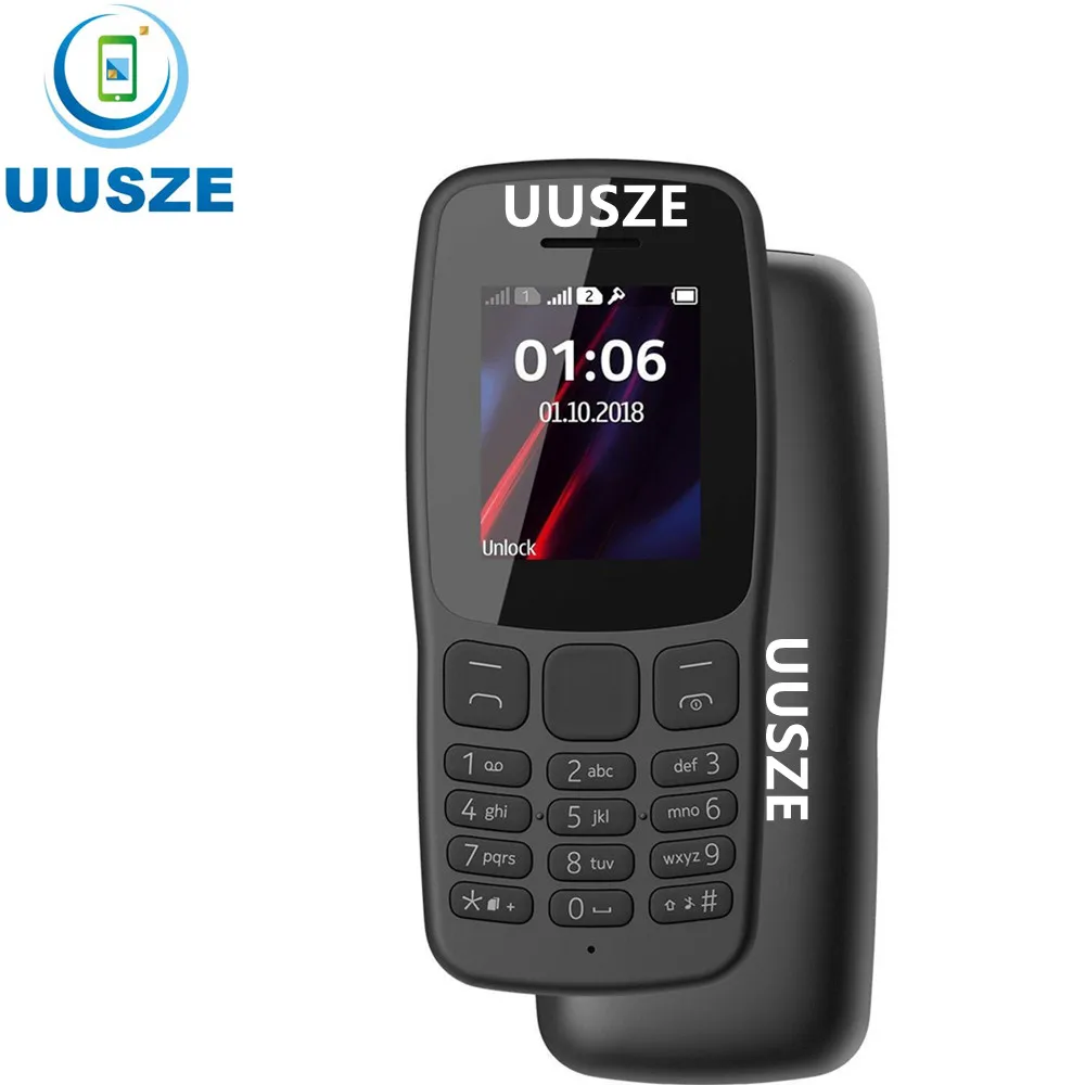 Russian CellPhone Original English Arabic Mobile Phone Fit for Nokia 106-2018 105-2017-2019 3310-2017 130-2017 6300 6230i C2-01