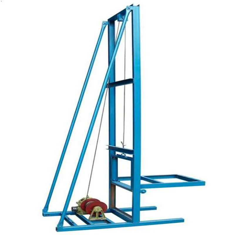 High-quality steel aerial work platform electric small vertical lift ladder mobile cargo lift Electric lift freight elevator