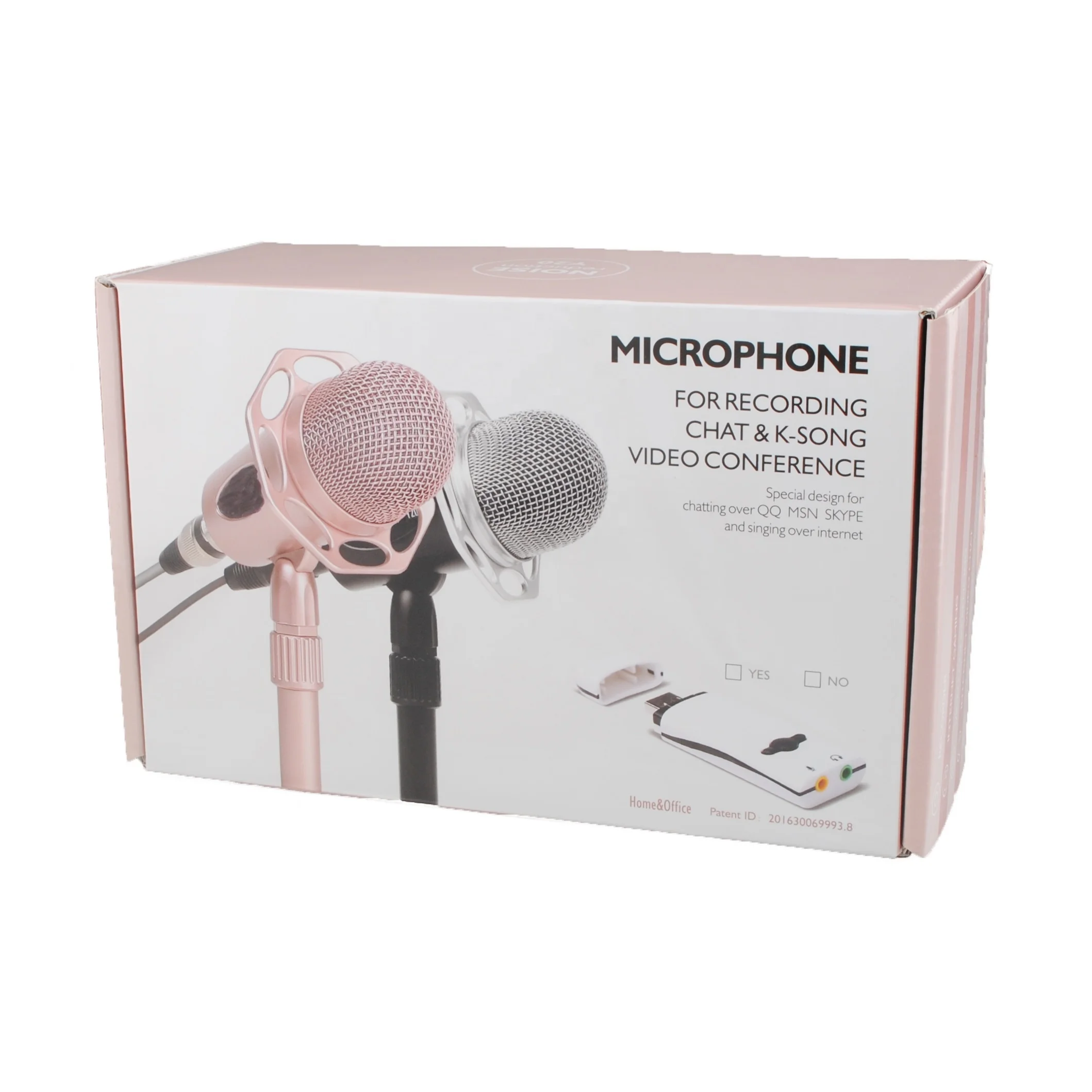 Y20B Pink Microphone Studio Condenser Condenser Mic