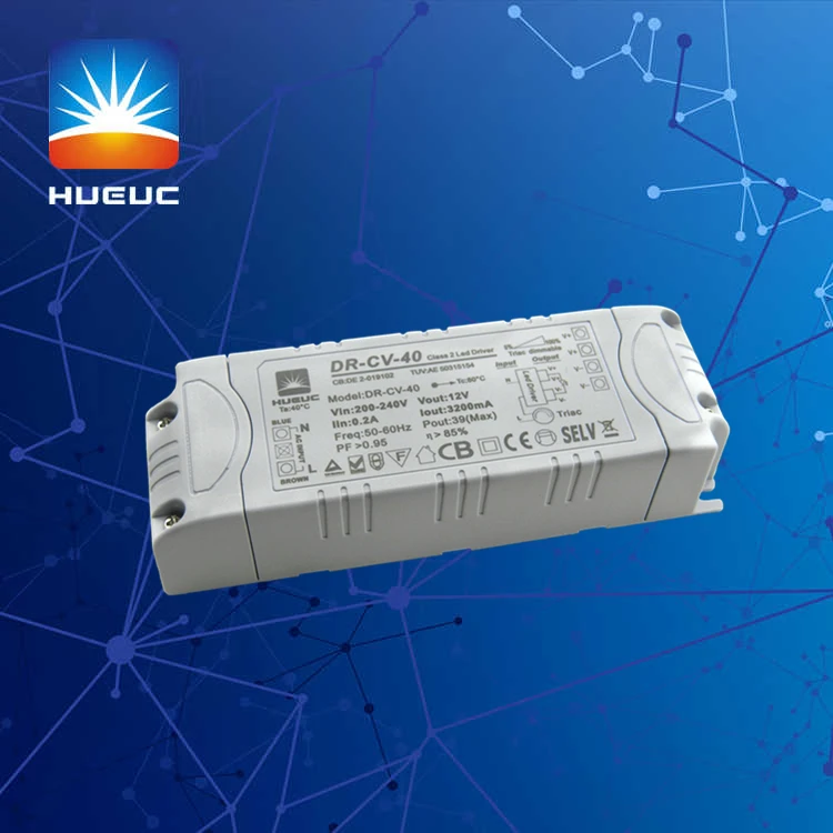 Светодиодный драйвер Triac 12 В/24 В/36 В/48 В постоянного напряжения от Вт до 80 светодиодный с регулируемой яркостью для светодиодных лент