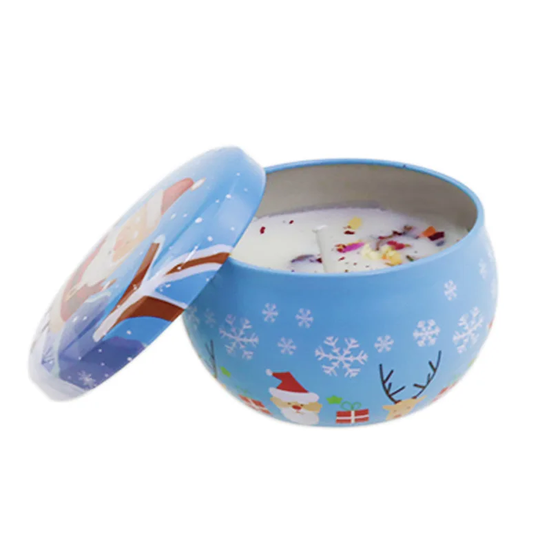 Christmas gift set of aromatherapy candles soy wax plant essential oil deodorant scented candles