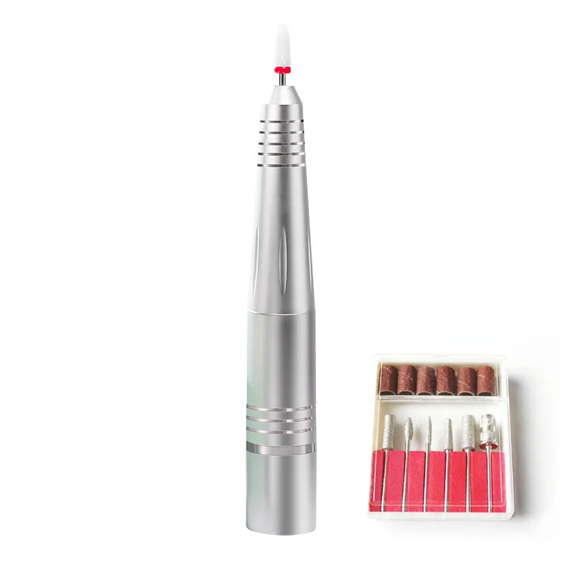 New Design Type C Electric Nail Drill Machine Pedicure Manicure Drill Set Mill Cutter Set Nail File 30000RPM Polishing Equipment