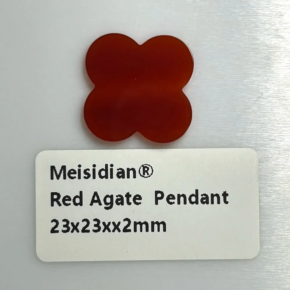 Malachite 4 Clover Four Leaf Clover Stone Agate Shell Mlalachite Stone Wholesale Natural Flower Cut Stone For Pendant