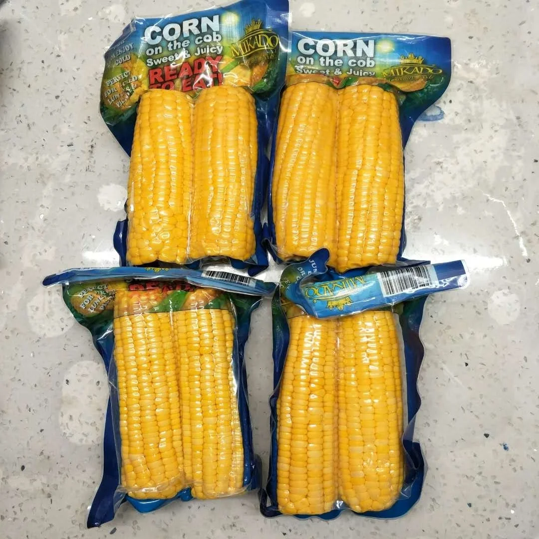Высокое качество Новый Урожай Mikado бренд Китайский Сладкий Кукуруза cob в вакуумной упаковке