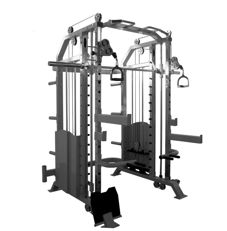 Gym Exercise Equipment Barbell Safety Lifting Supplies Leg Press Hack Squat Machine Strength Training Machine