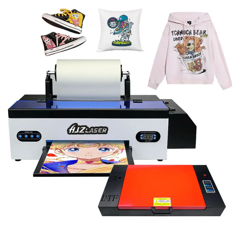Dtf A3 Printer Intelligent White Ink Dtf Inkjet Printer With Touch Screen