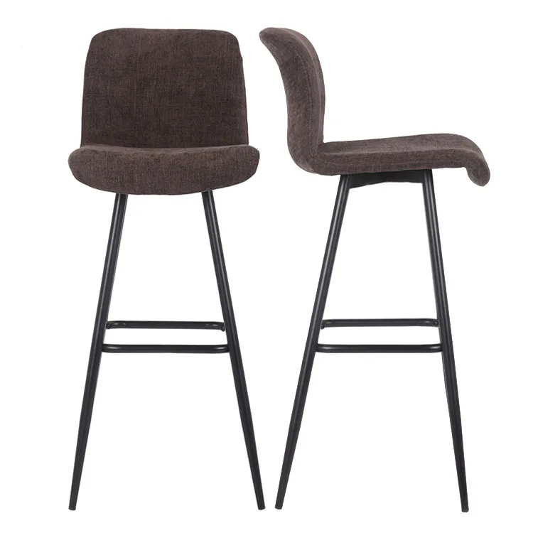 
New design dining breakfast stool armless high counter bar chairs for kitchen 
