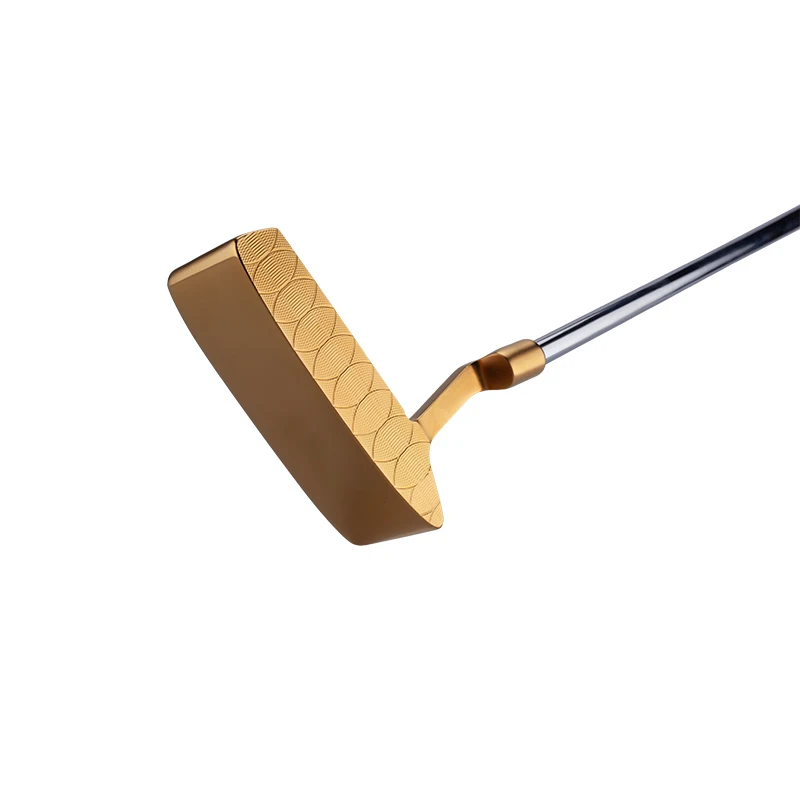 CNC milled face gold color golf putter golf club putters universal Unisex right hand golf club putter