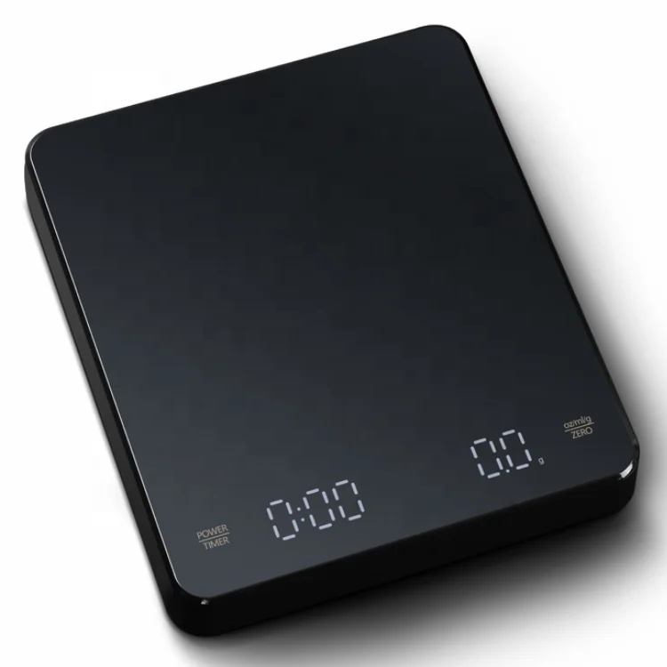 LED Display Double Screen 3kg kitchen Food Accessories Timer Coffee Beans Scale Digital Scale