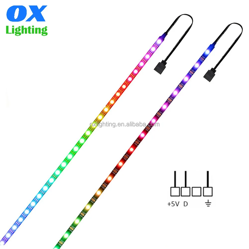 Игровая Светодиодная лента 5050 пикселей 5 В A-RGB