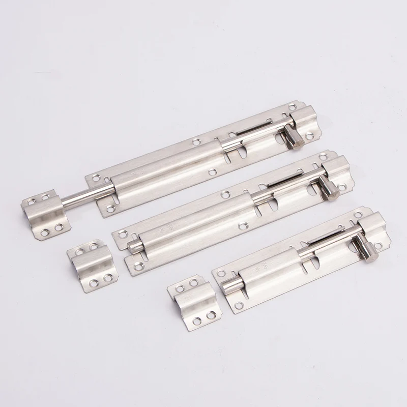 China wholesale price furniture hardware 6-16 inch stainless steel tower bolt for door high quality tower bolt