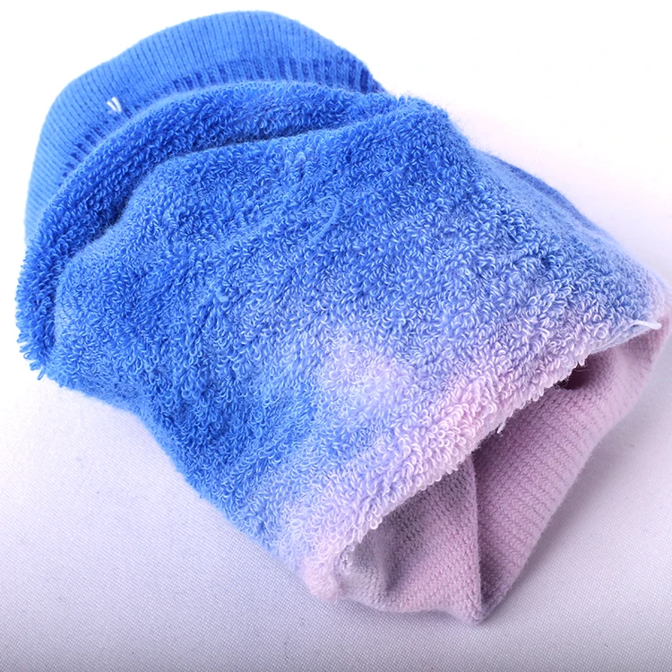 Custom Logo Anti Slip Yoga Socks Women Indoor Floor Grippy Tie Dye Grip Pilates Socks