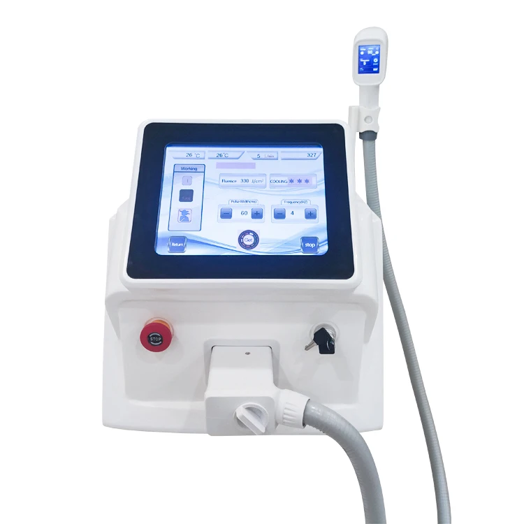 Best quality hair removal laser stack effect of 808nm diode laser hair removal machine with CE ISO ROHS