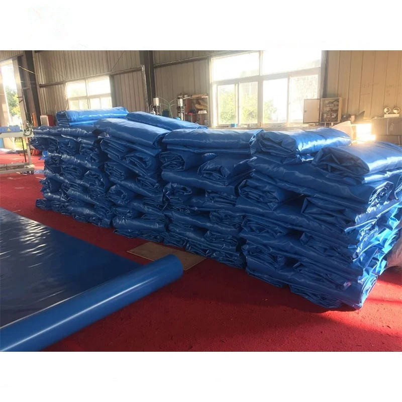 Factory Whosale Foldable PVC Tarpaulin With 0.5mm ~1.5mm Thickness for Water Storage or Fish farming