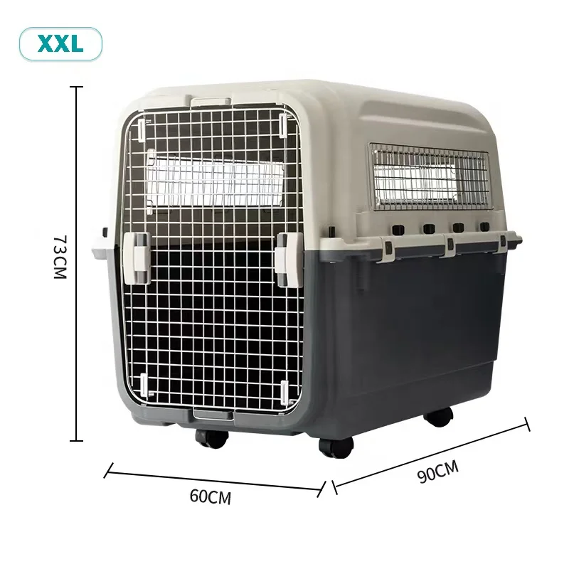Hyra 4XL Airline approved pet carrier Dog Kennel & Cat Kennel pet travel carrier pet dog transport carrier