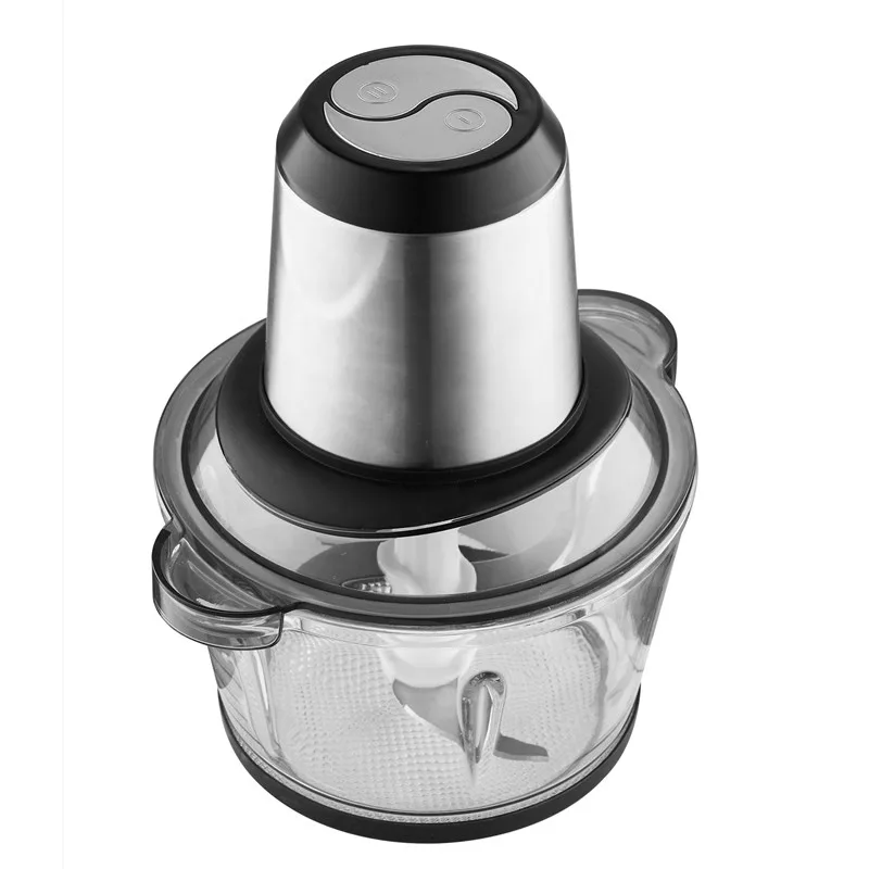 Electric Mini Food Grinder Kitchen Fruit Blender Stainless Steel 220V