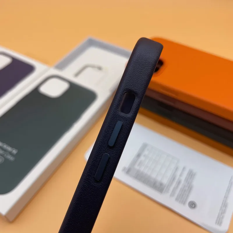 Новинка 2023 Магнитный чехол из искусственной кожи для iphone 14