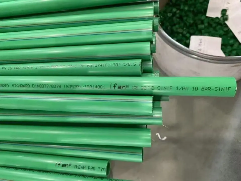 Ifan Factory Germany Standard Free Sample OEM Color Plastic Polypropylene Ppr Pipe