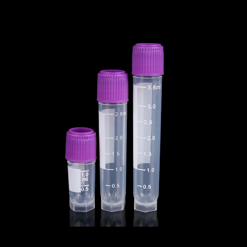 3.0ML Plastic Clear Cryo Tube With Internal Cp Could Freezing Tube