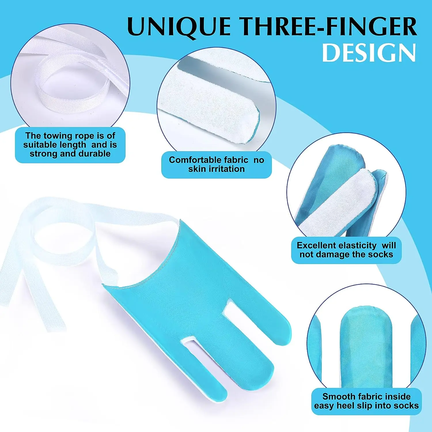 Deluxe Flexible Sock Aid Device for Seniors Disabled Pregnant Sock Helper Aide Tool  dressing aid  Assistant Device No Bending