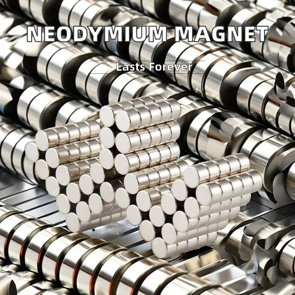 Custom Making Magnets Neodium Neodymium Magnetic Cylinder Radial Neodym Materials N52 Mini Magnets Ndfeb Fridge Magnet Disc