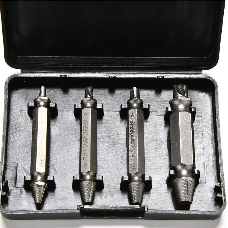 BOMI Tools BMA-55 best sale factory 5Pcs Speed Out Removal Tool HSS 4341/S2 Screw Extractor and Remover set