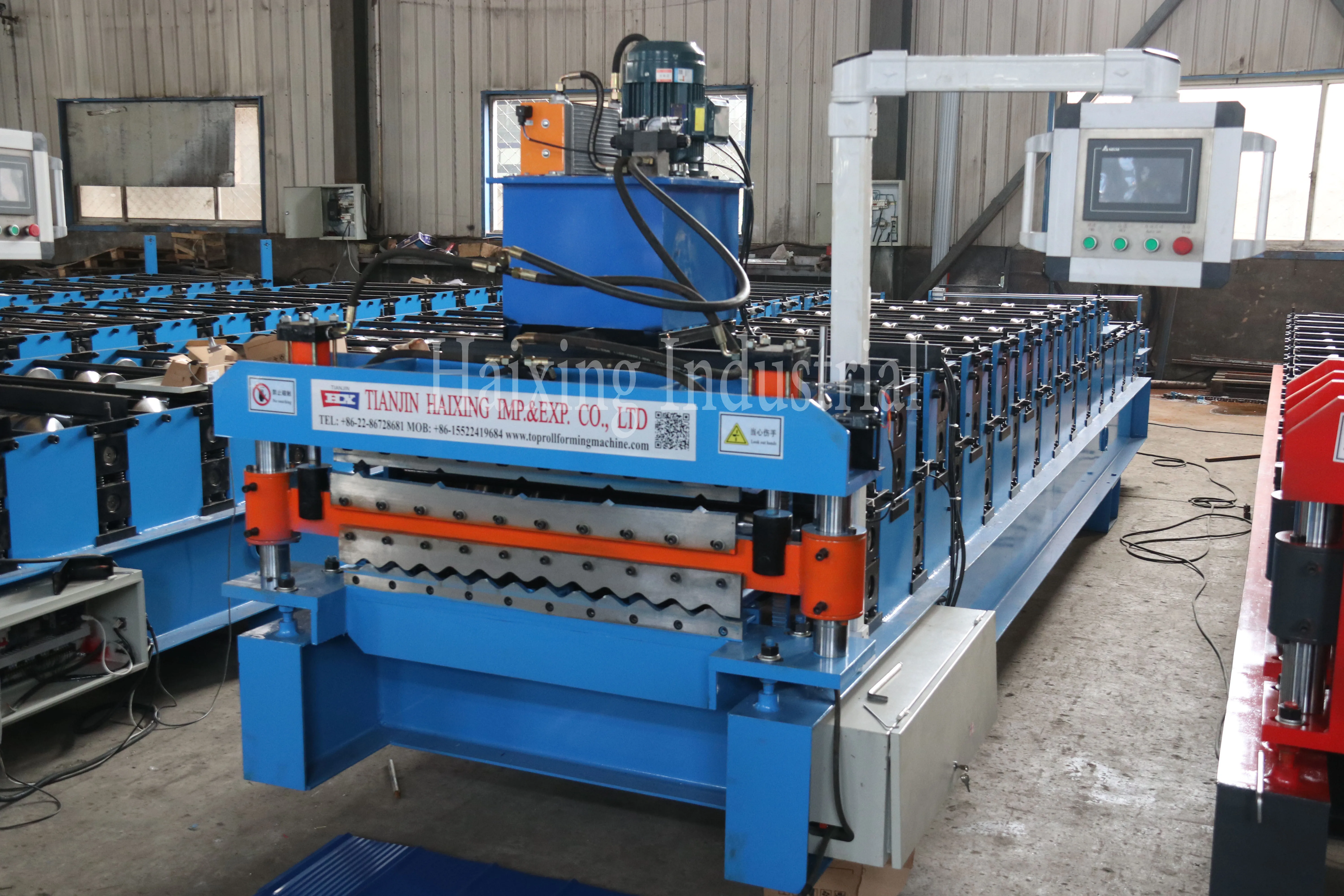 maquina acanaladora de calaminas de aluzinc 5v de fabrica de techos