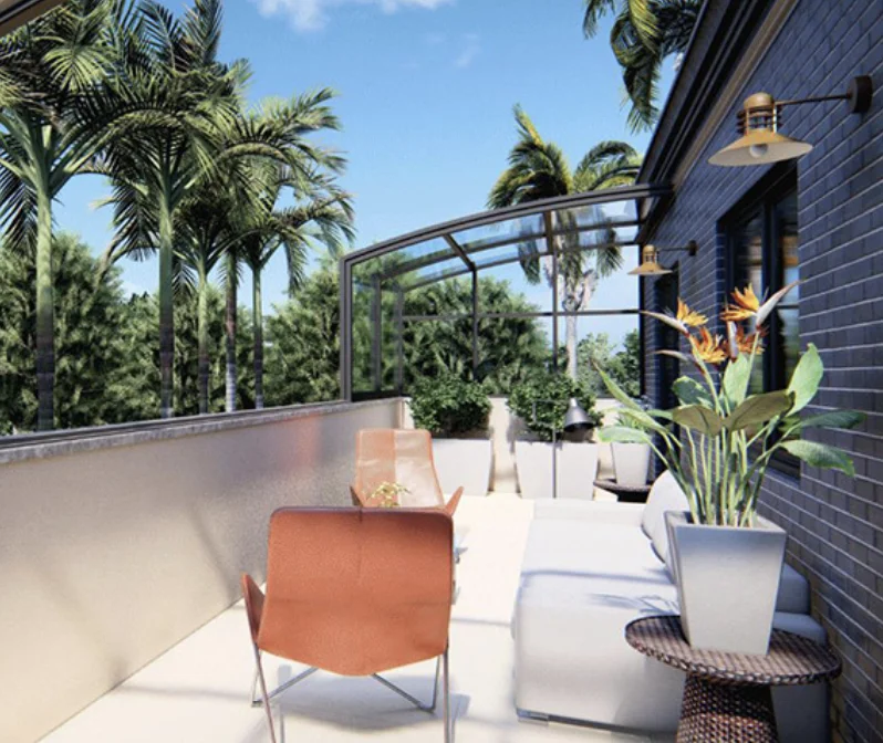 Garden House sunrooms glass houses aluminum Aluminum Frame Patio sun room low-e glass small glass house