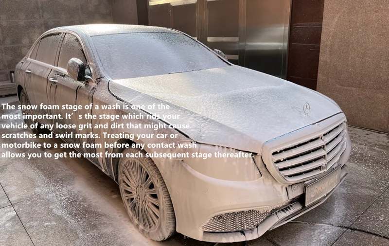 High Pressure Soap Foamer Snow Foam Lance Foam Cannon Gun Nozzle Car Clean  trigger sprayer foam generator for Karchere Car Wash