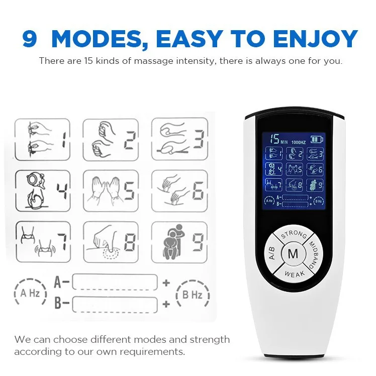 Low-frequency Health Care Physical Therapy Equipment Digital Therapy Massager Tens Unit Massager Tens Machine