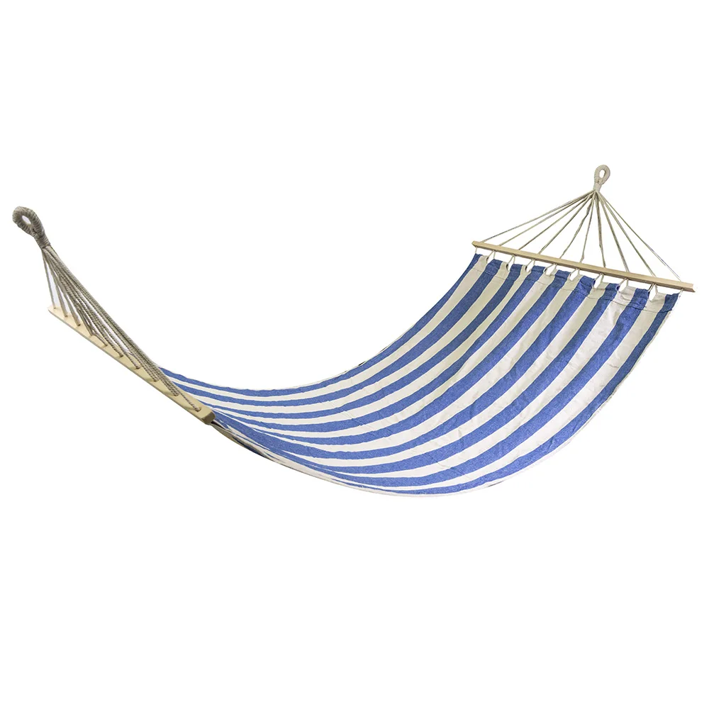 High Quality Wooden Canvas Hammock for Patio Garden