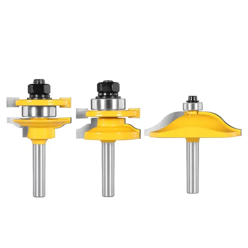 Solid Wood Cabinet Small Mortise Joint Large Household West Door Raised Panel Knife Router Bit