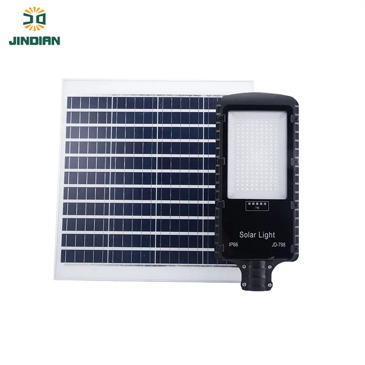 JD High Quality With Power Display 300W solar panel led street light 6000K-6500K