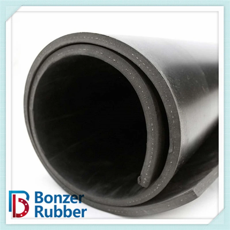 Different Material SBR/NBR/EPDM  Rubber With Cloth Insertion Fabric Cloth Cotton Nylon Rubber Sheet