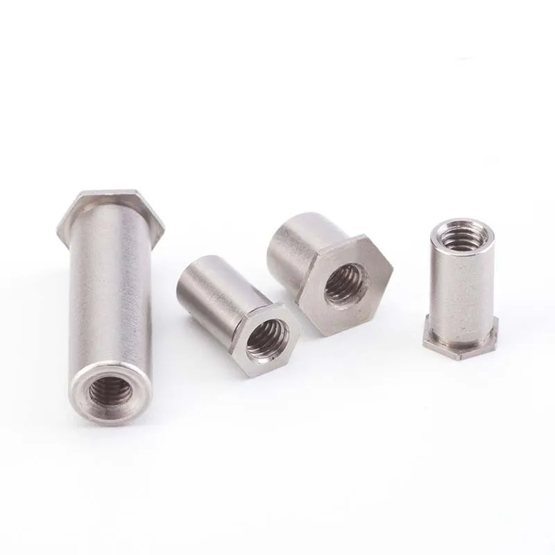 Fastener Pressure Riveting Stud Types Led Standoffs Copper Hex Nut Standoff