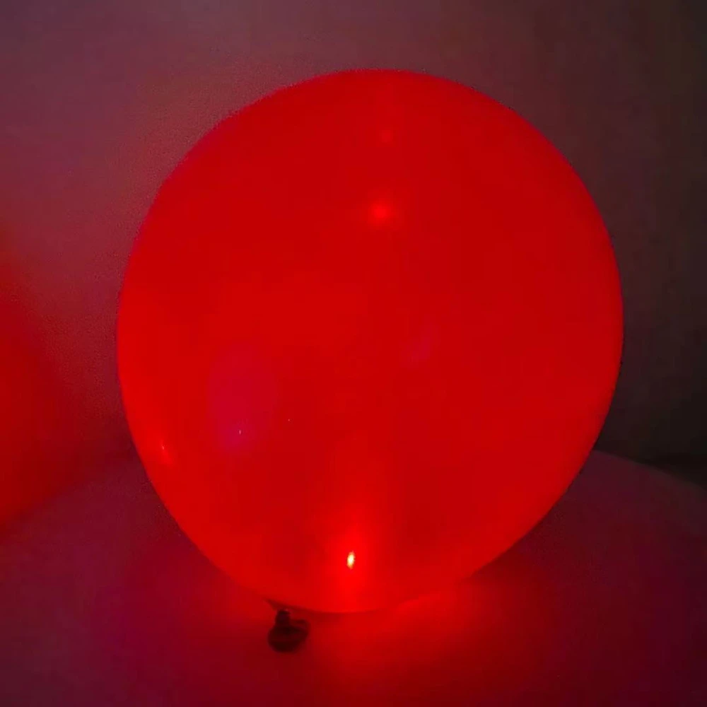 New custom logo  clear glowing globos flashing  lights up  Led Balloon With Light