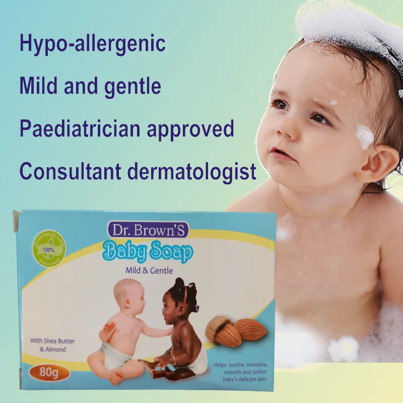 80g Private Label Gentle Decontamination Mild Fragrance Baby Soap