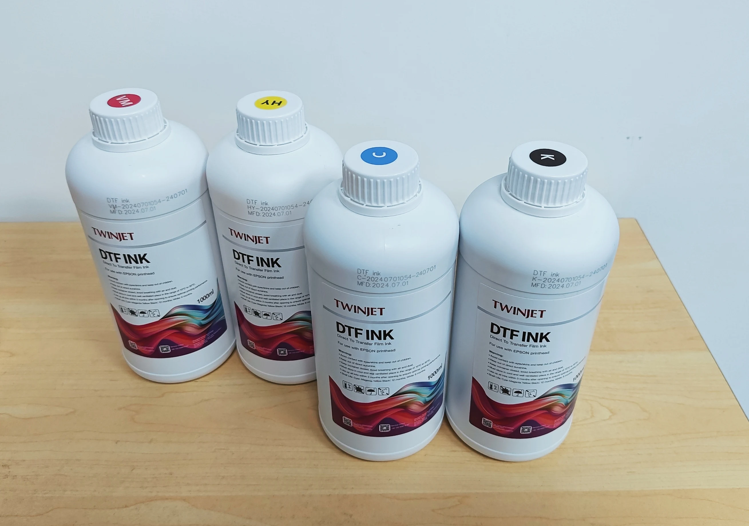 XP600 I3200 Ink Water Based DTF Printing Consumables DTF White Ink DTF Inks 1000ml