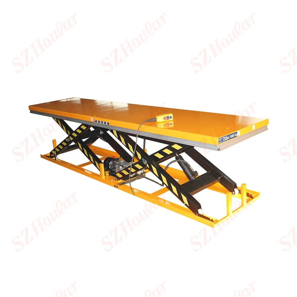 4 tons heavy duty scissor lift table 6 tons hydraulic lift table manufacturer lift table supplier large platform