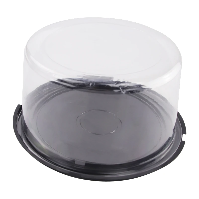 China factory custom & wholesale APET RPET PLA Cupcake dome lid boxes plastic packaging cake box