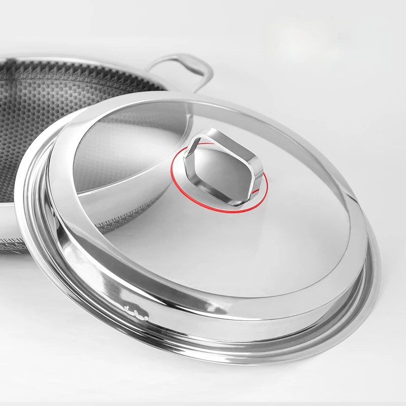 Drop Shipping Hot Sale kitchen Supplies Non Stick Stainless Steel Cooking Pot Sets