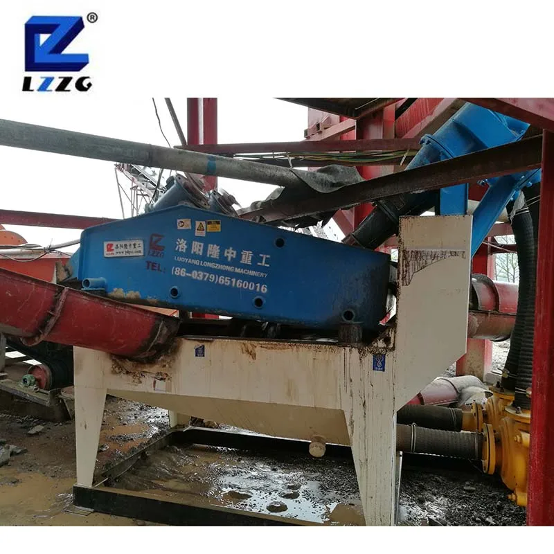 Sand extraction machine with hydro cyclone desander in Indonesia
