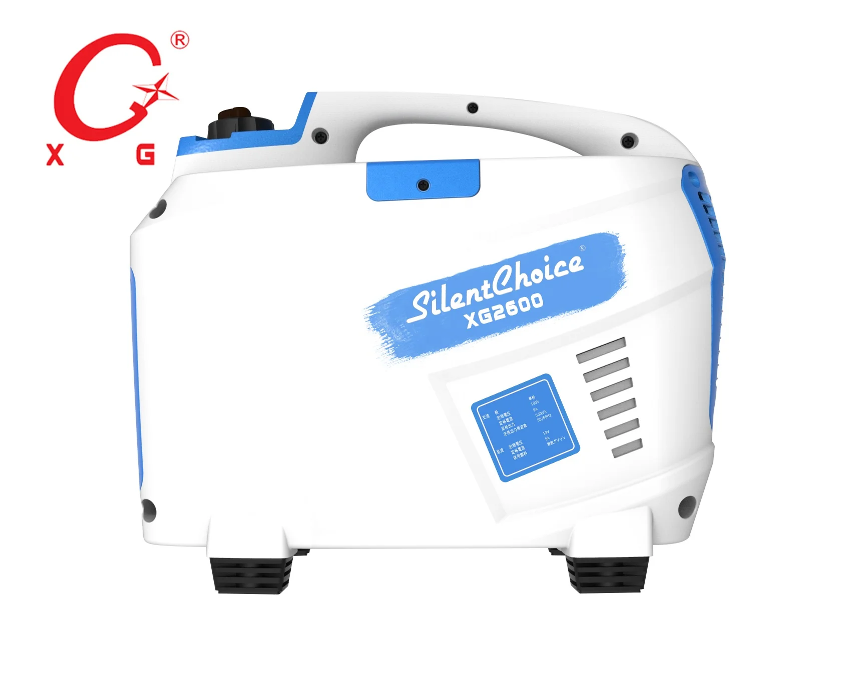 Dual Fuel 3.0kVA Generator Power Digital Petrol Inverter Generator Portable 2600W App Wireless Control Small Home Generator