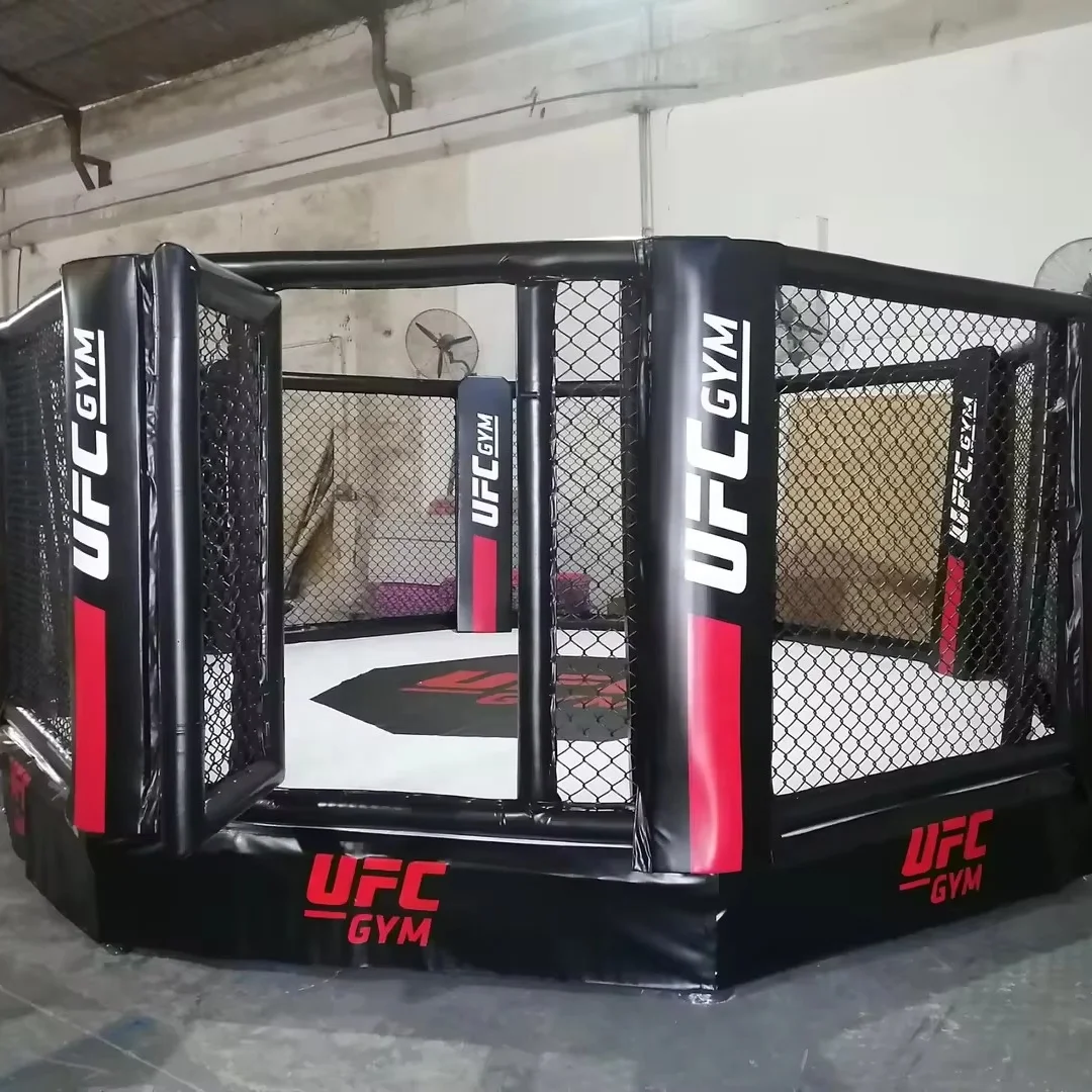 Индивидуальная восьмиугольная клетка MMA панель настенный пол Боевая UFC